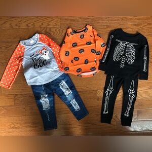 Little Girls Halloween Lot- size 2/3